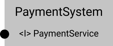 Payment system interface