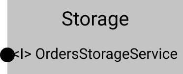 Storage interface